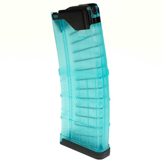 Picture of LANCER L5AWM 30RD BLUE TRANSLUCENT MAG, 5.56MM / .223REM