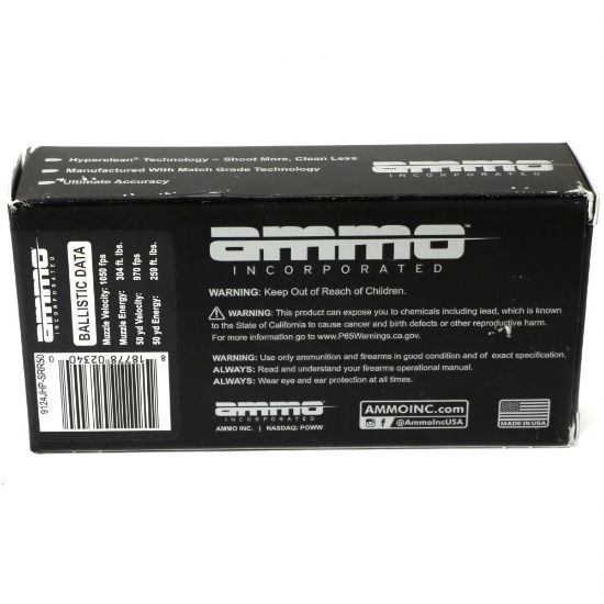 Picture of AMMO INC MATCH 9MM 124GR SIERRA MATCH JHP, 50RD BOX