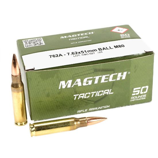 Picture of MAGTECH 7.62X51 M80 BALL 147GR FMJ, 50RD BOX