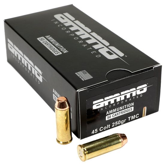 Picture of AMMO INC 45 COLT 250GR TMC, 50RD BOX