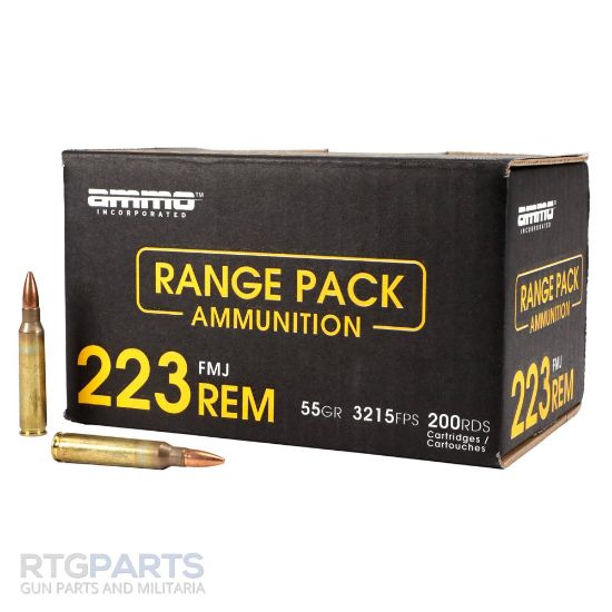 Picture of 200RD RANGE PACK AMMO INC M193 223 REMINGTON 55 GRAIN FMJ