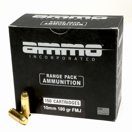 Picture of 150RD RANGE PACK AMMO INC 10MM 180GR TMC