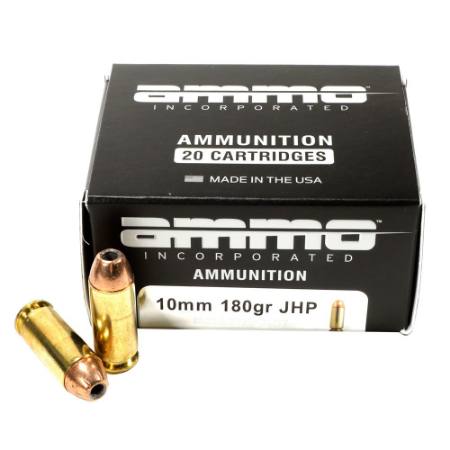 Picture of AMMO INC 10MM 180GR JHP, 20RD BOX