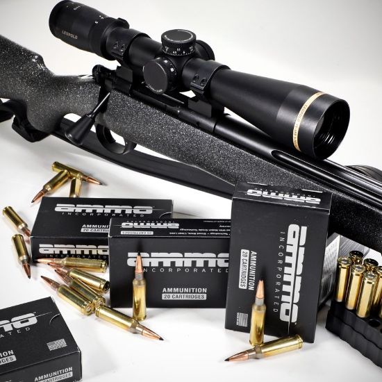 Picture of AMMO INC SIGNATURE HUNT LR 6.5 CREEDMOOR 129GR SST, 20RD BOX