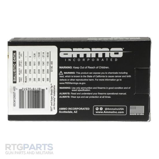 Picture of AMMO INC SIGNATURE HUNT LR 6.5 CREEDMOOR 129GR SST, 20RD BOX
