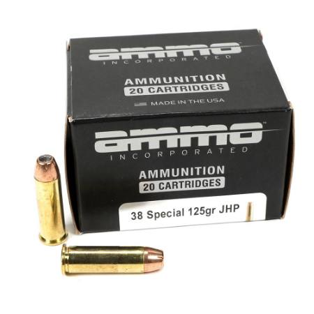 Picture of AMMO INC 38 SPECIAL 125GR JHP, 20RD BOX