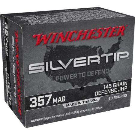Picture of WINCHESTER SILVERTIP 357 MAGNUM 145GR JHP, 20RD/BOX