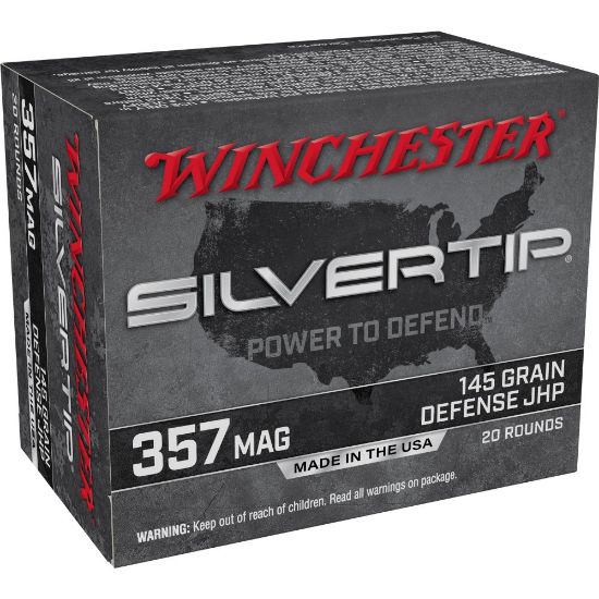Picture of WINCHESTER SILVERTIP 357 MAGNUM 145GR JHP, 20RD/BOX