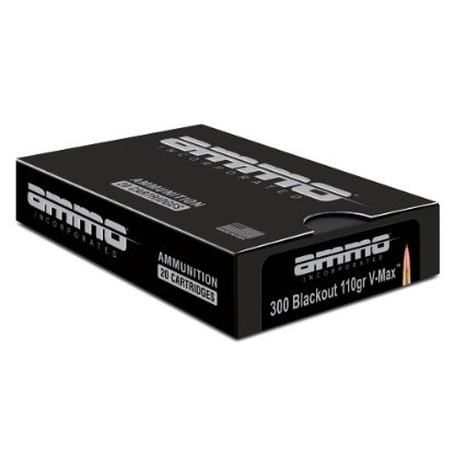 Picture of AMMO INC MATCH 300 BLACKOUT 110GR V-MAX, 20RD BOX
