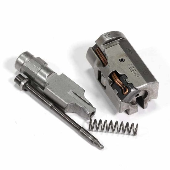 Picture of HK MP5 9MM IH DATE CODED BOLT HEAD COMPLETE W/ FIRING PIN, LOCKING PIECE, SPRING