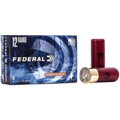 Picture of FEDERAL POWERSHOK 12GA 2.75" #000 BUCK SHOT, 5/BOX
