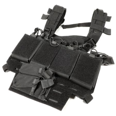 Picture of LIGHTWEIGHT CHEST RIG BLACK, COMBO 