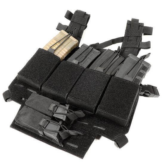 Picture of LIGHTWEIGHT CHEST RIG BLACK, COMBO 