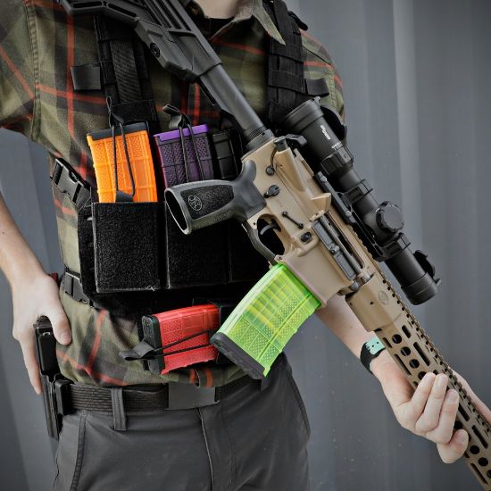 Picture of LIGHTWEIGHT CHEST RIG BLACK, COMBO 