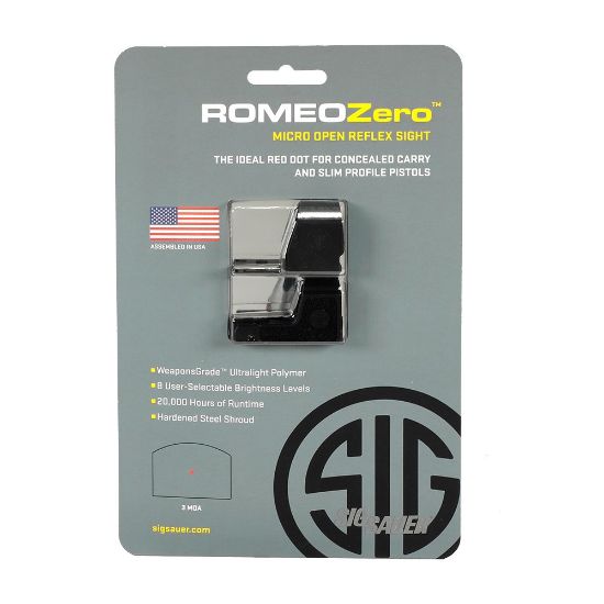 Picture of SIG ROMEO ZERO RED DOT, 3 MOA DOT