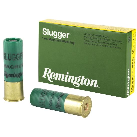Picture of REMINGTON SLUGGER 12GA 3" 1OZ RIFLED SLUG, 1760 FPS, 5/BOX