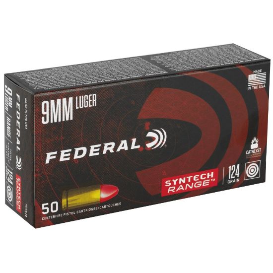 Picture of FEDERAL SYNTECH 9MM 124GR TSJ, 50RD/BOX