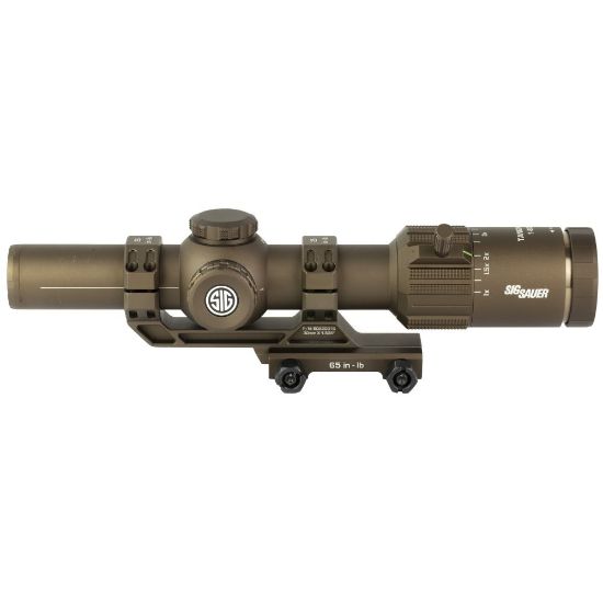 Picture of SIG TANGO MSR LPVO 1-8x24 SFP, 30MM TUBE, MSR-BDC8 ILLUMINATED MOA RETICLE, COY