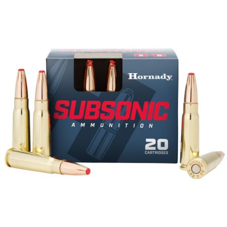 Picture of HORNADY SUBSONIC 7.62X39 255GR SUB-X FLEXTIP, 20RD BOX
