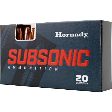 Picture of HORNADY SUBSONIC 450 BUSHMASTER 395GR SUB-X FLEXTIP, 20RD BOX