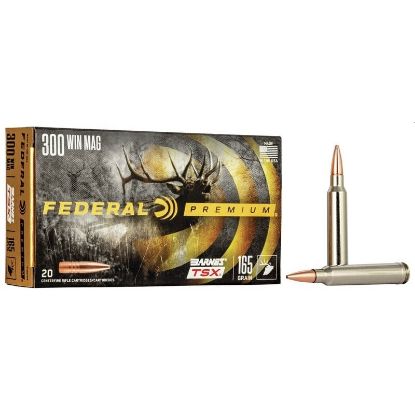 Picture of FEDERAL BARNES TSX .300 WIN MAG 180GR, 20RD/BOX