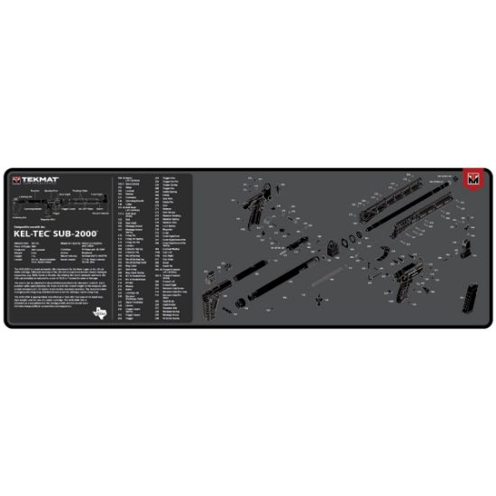 Picture of KEL-TEC SUB-2000 CLEANING & REPAIR MAT BY TEKMAT, 12x36 INCH