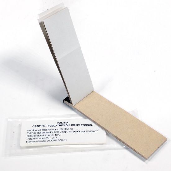 Picture of ITALIAN SMALL CHEMICAL DETECTION STRIP SET NEW