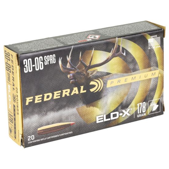 Picture of FEDERAL 30-06 ELD-X 178GR, 20RD/BOX