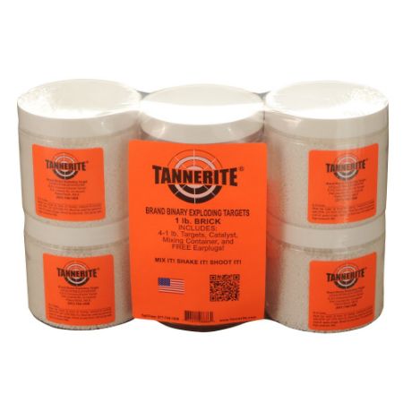 Picture of TANNERITE 4-PACK BRICK OF 1 POUND TARGETS