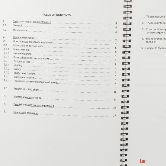 Picture of PSG1 HIGH PRECISION MARKSMAN'S RIFLE MANUAL, INSTRUCTIONS FOR MAINTENANCE AND REPAIR