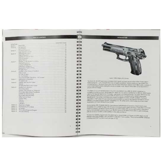 Picture of HK MARK 23 OPERATOR'S MANUAL