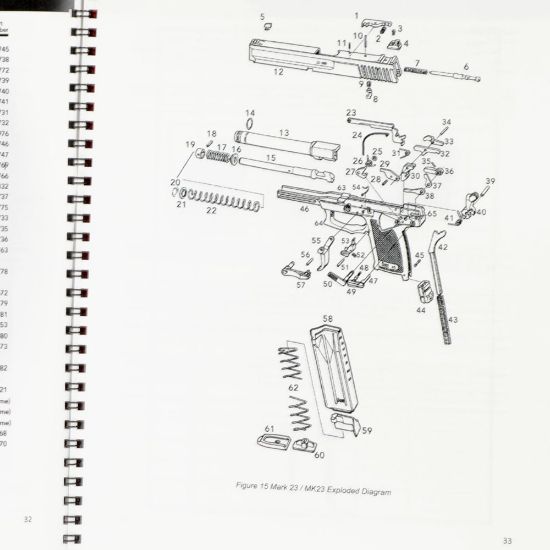 Picture of HK MARK 23 OPERATOR'S MANUAL