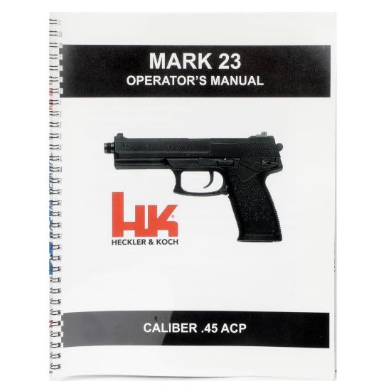 Picture of HK MARK 23 OPERATOR'S MANUAL