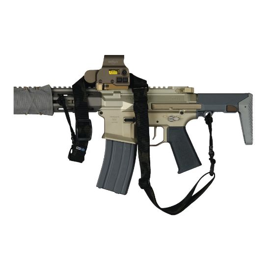 Picture of Q G-SLING, BLACK MULTICAM SLING, PARACORD ATTACHMENTS