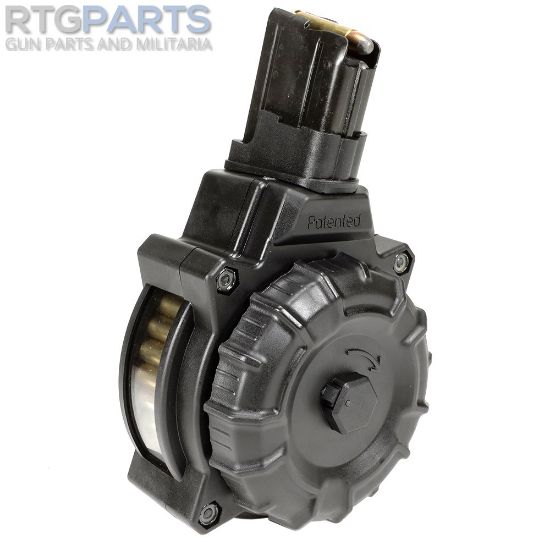 Picture of M1 CARBINE 50RD .30 CAL DRUM MAG NEW, U.S. MADE