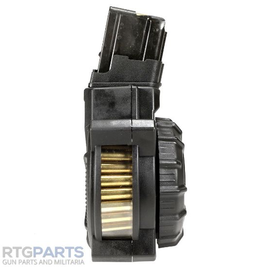 Picture of M1 CARBINE 50RD .30 CAL DRUM MAG NEW, U.S. MADE