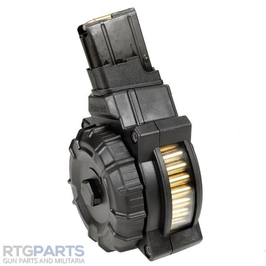 Picture of M1 CARBINE 50RD .30 CAL DRUM MAG NEW, U.S. MADE