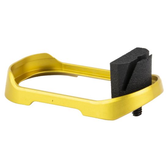 Sheild Arms, Magwell, Fits Glock 43X/48, Aluminum, Anodized Finish, Gold, 850029544678, MIS-G43X48-MAGWELL-GLD, RTG Parts