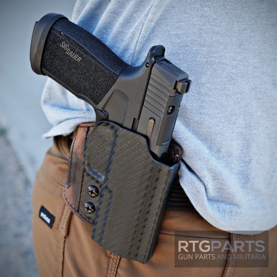 Picture of VERSACARRY V-SLIDE FOR SIG P365 X-MACRO, BELT SLIDE HOLSTER, RIGHT HAND