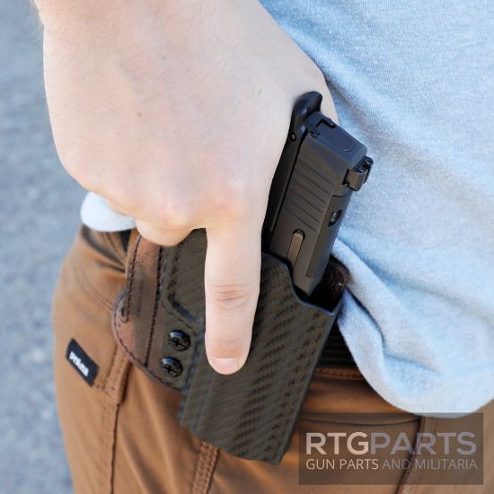 Picture of VERSACARRY V-SLIDE FOR SIG P365 X-MACRO, BELT SLIDE HOLSTER, RIGHT HAND