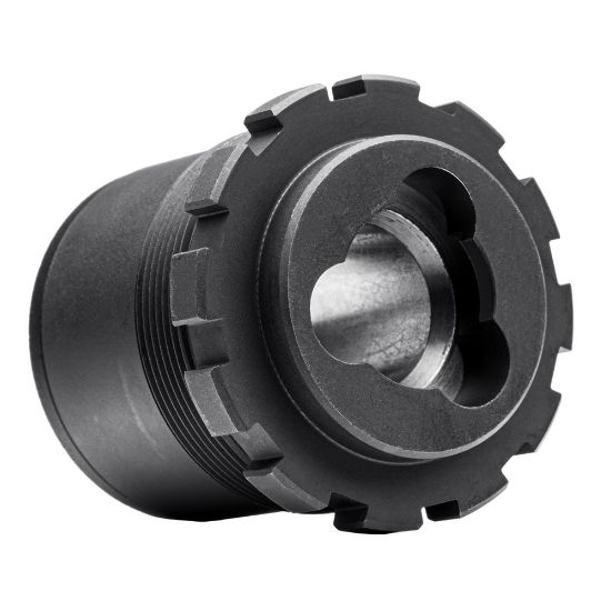 Picture of JMAC CUSTOMS EXTENDED BLAST SHIELD WITH YHM 3-LUG ADAPTER