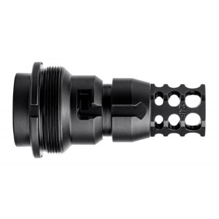 Picture of JMAC CUSTOMS 360 MUZZLE BRAKE 24-1.5 FACE KEYMOUNT, X37