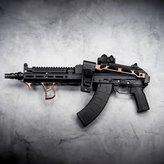 Picture of JMAC CUSTOMS 360 MUZZLE BRAKE 24-1.5 FACE KEYMOUNT, X37