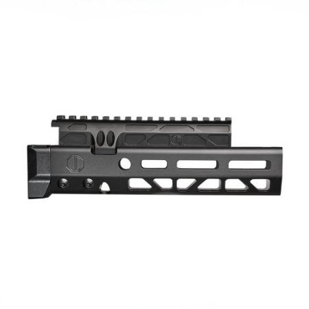 Picture of JMAC CUSTOMS 7.72 INCH OPTIMAL M-LOK HANDGUARD FOR ZASTAVA M92 WITH SLING LOOP CUT & RAILED GAS TUBE