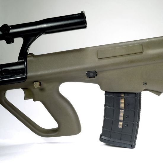 Picture of CAN COMBO FOR STEYR AUG, TWENTY AUG 5.56x45MM 30RD WINDOW MAGS W/ ONE AC AMMO CAN, AC-UNITY