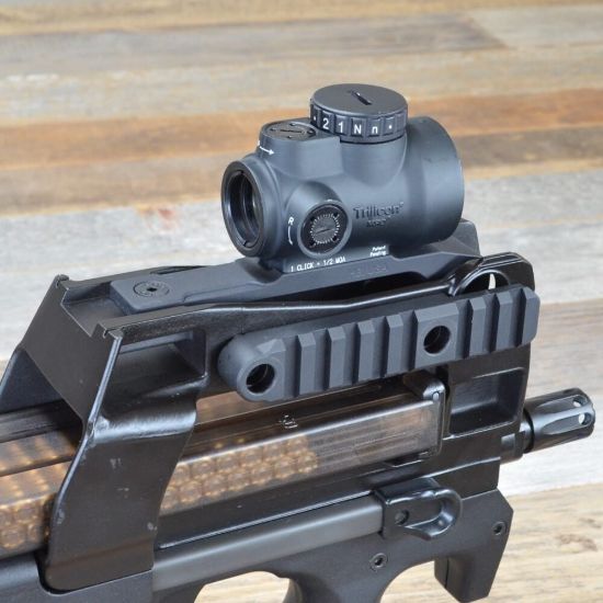 Picture of HB INDUSTRIES FN P90/PS90 LOW PROFILE OPTIC MOUNT, TRIJICON MRO