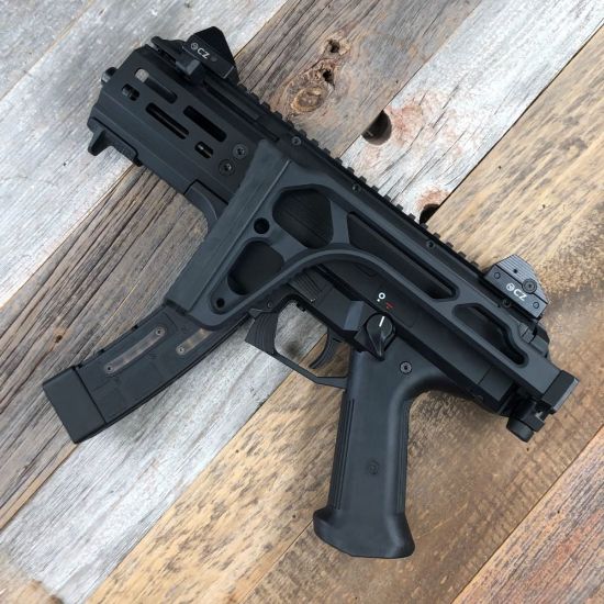 Picture of HBI CZ SCORPION EVO PICATINNY BACK PLATE