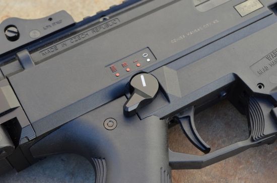 Picture of HBI CZ SCORPION EVO 3 & 3 PLUS THUMB SELECTORS, MID-SIZE PAIR