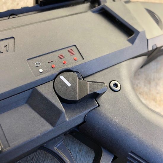 Picture of HBI CZ SCORPION EVO 3 & 3 PLUS THUMB SELECTORS, MID-SIZE PAIR