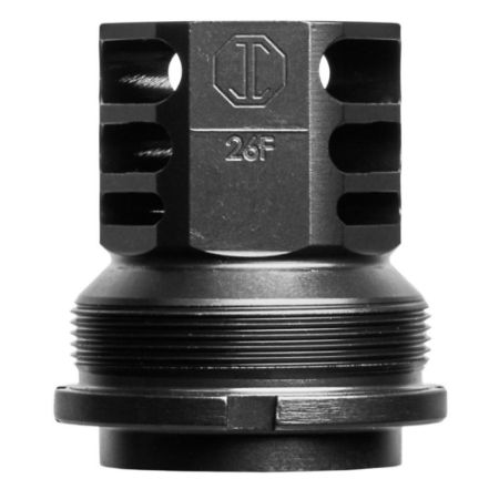 Picture of JMAC CUSTOMS HEAVY DUTY 360 MUZZLE BRAKE 26-1.5 FACEMOUNT, X37